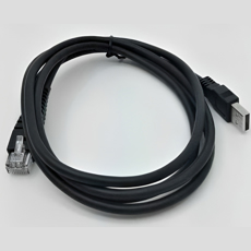 Фото Кабель USB для сканеров Cino 2 м черный (CUR01) (AMCBA105500DCR0)